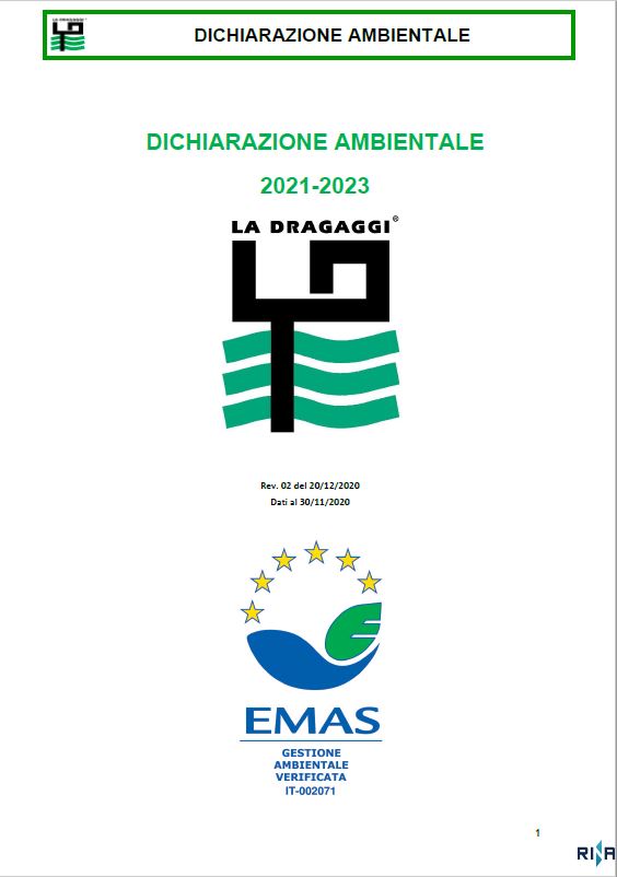 emas dichiarazione ambientale